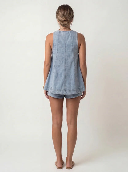 Harper Denim Set